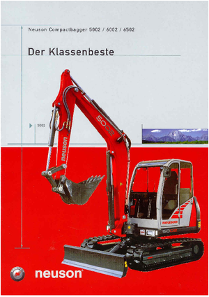 Minikoparki Neuson 6002