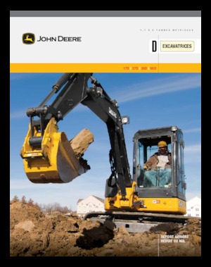 Minikoparki John Deere Construction 35D