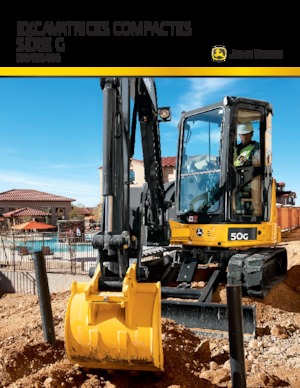 Minikoparki John Deere Construction 35G