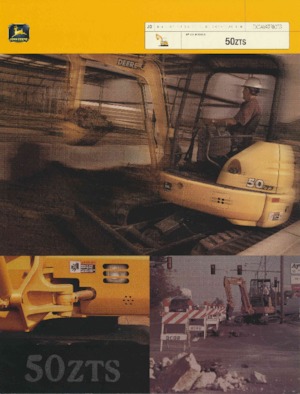 Minikoparki John Deere Construction 50ZTS