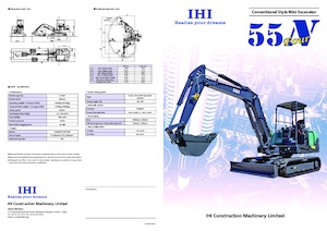 Minikoparki Kato 55N4
