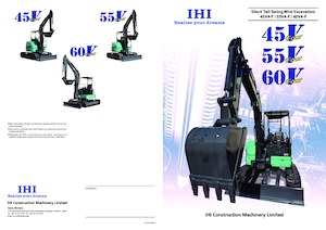 Minikoparki Kato 55V4-F