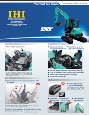 Minikoparki IHI 55VX-3