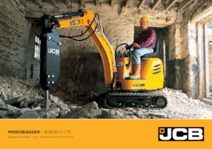 Minikoparki JCB 8008 CTS