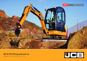 Minikoparki JCB 8018 CTS
