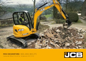 Minikoparki JCB 8025 ZTS