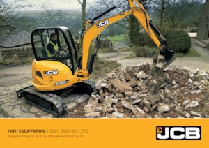 Minikoparki JCB 8025 ZTS
