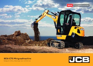 Minikoparki JCB 8026 CTS