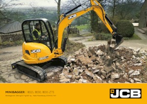 Minikoparki JCB 8025 ZTS