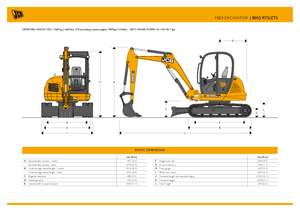 Minikoparki JCB 8055 RTS