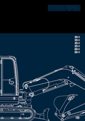 Minikoparki Kato 30V4
