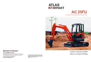 Minikoparki Atlas Kompakt AC 25FU