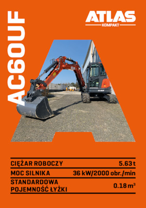 Minikoparki Atlas Kompakt AC 60UF