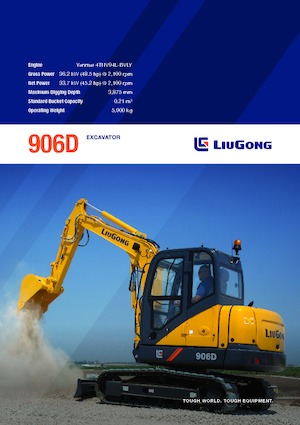 Minikoparki Liugong 906D 