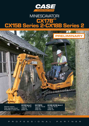 Minikoparki Case CX17B ZTS