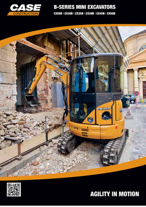 Minikoparki Case CX35B ZTS