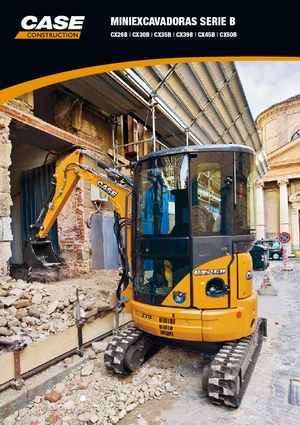 Minikoparki Case CX35B ZTS