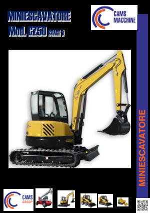 Minikoparki Cams CZ50