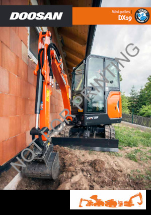 Minikoparki Develon DX19