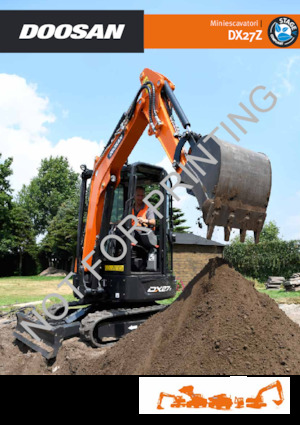 Minikoparki Doosan DX27Z-7