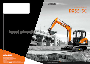 Minikoparki Doosan DX55-5C