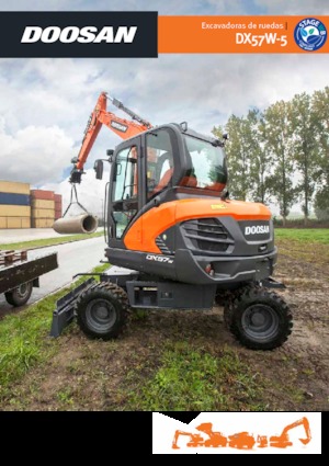 Koparki kołowe Doosan DX57W-5