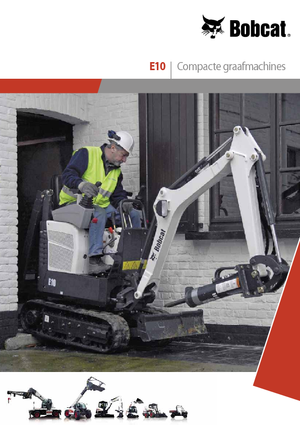 Minikoparki Bobcat E10