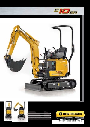 Minikoparki New Holland E10SR