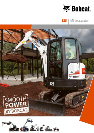 Minikoparki Bobcat E25