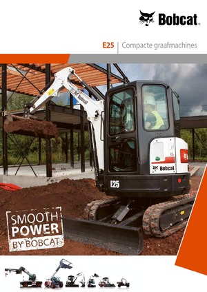 Minikoparki Bobcat E25