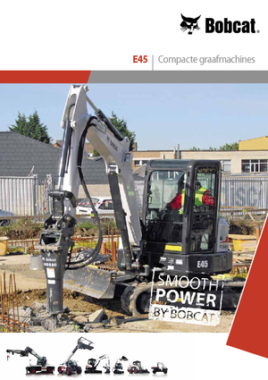 Minikoparki Bobcat E45