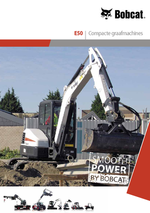 Minikoparki Bobcat E50z