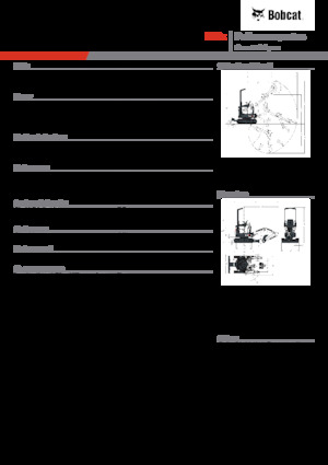 Minikoparki Bobcat E10z
