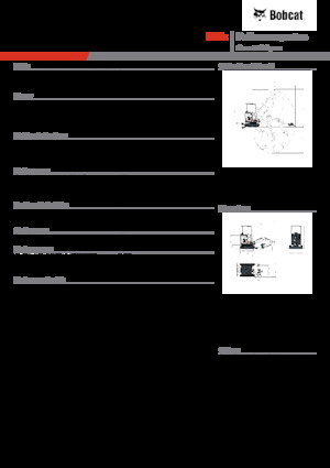 Minikoparki Bobcat E17z