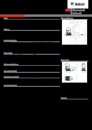 Minikoparki Bobcat E19