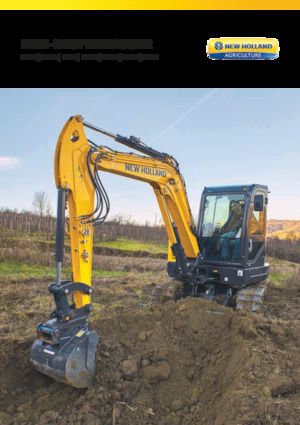 Minikoparki New Holland E19C