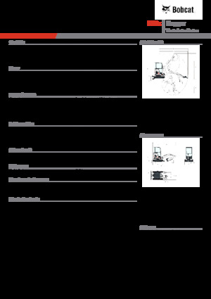 Minikoparki Bobcat E20Z