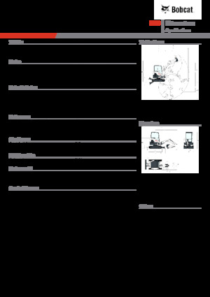 Minikoparki Bobcat E26