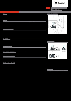 Minikoparki Bobcat E26