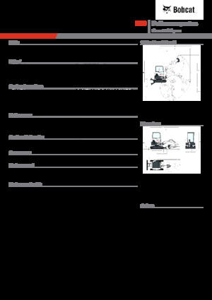 Minikoparki Bobcat E26