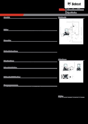 Minikoparki Bobcat E27z