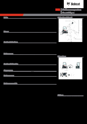 Minikoparki Bobcat E34