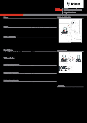 Minikoparki Bobcat E50z