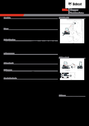Minikoparki Bobcat E55z