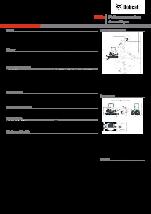 Minikoparki Bobcat E55z