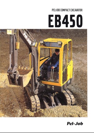 Minikoparki Pel-Job EB 450 XT