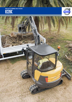 Minikoparki Volvo EC35C