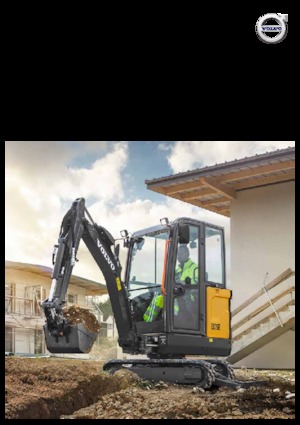 Minikoparki Volvo EC15E