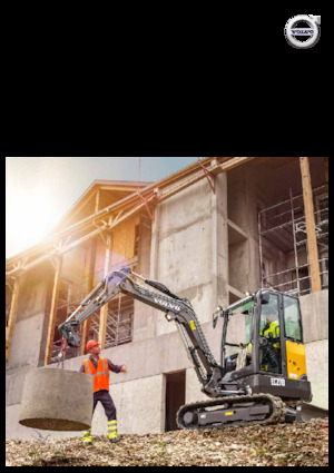 Minikoparki Volvo EC27D