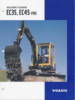 Minikoparki Volvo EC35